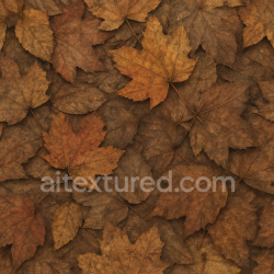 seamless Weathered Autumn Leaves Texture Seamless 1024X1024 texture 1024x1024 free download PBR