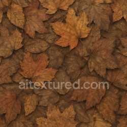 seamless Weathered Autumn Leaves Texture Seamless texture 8k free download PBR