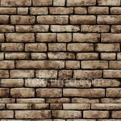 seamless Seamless 3D cracked and holed brown brick wall PBR texture with weathered damage texture 8k free download PBR
