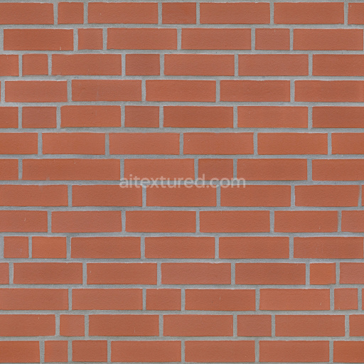 Bricks Seamless Tileable Pbr Texture Red Weathered Brickwork Rough Matte