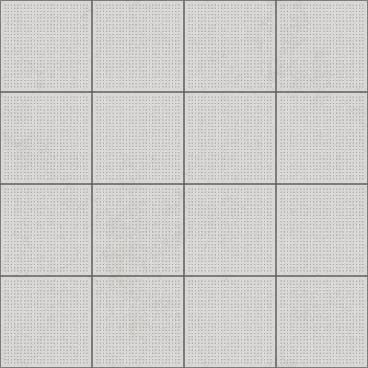 Perforated Metal Ceiling Panel seamless PBR texture preview