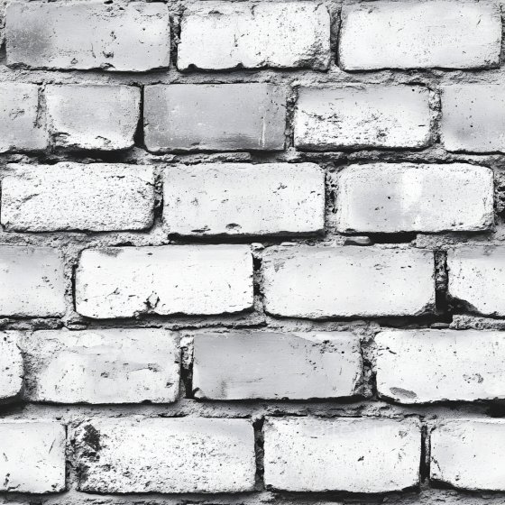 Cracked White Brick Wall PBR Texture with Weathered Surface Brick texture preview
