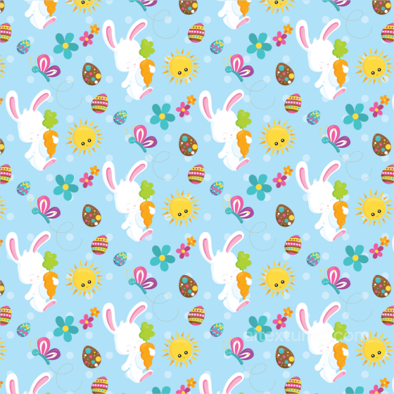 Easter Bunny And Carrot Digital Paper Texture All Christmas Digital paper texture preview
