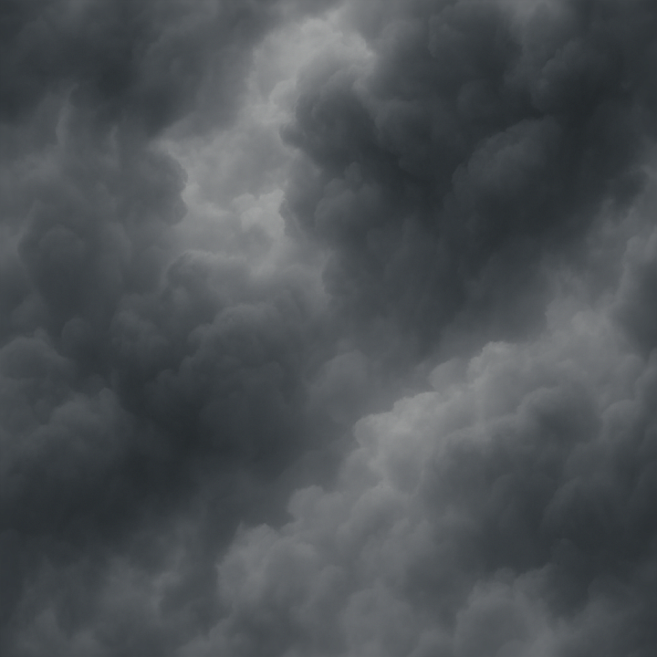 Of Dense Stormy Thundercloud Volume seamless PBR texture preview