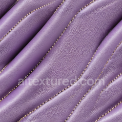 seamless Seamless 3D Purple Quilted Leather PBR Texture with Detailed Pebbled Grain and Stitched Panels texture 8k free download PBR