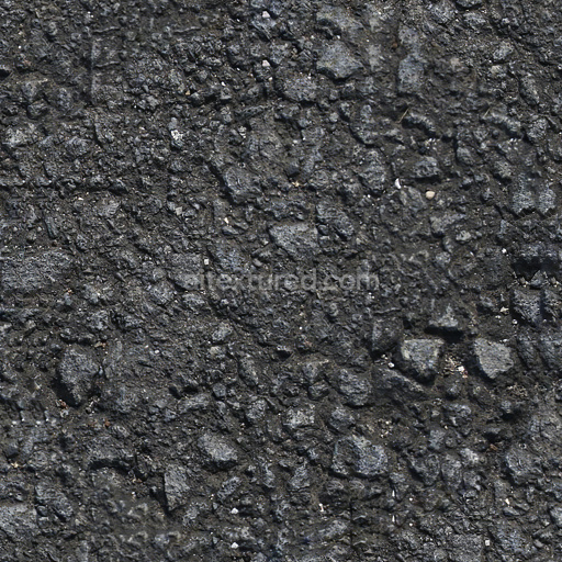 High-Quality Seamless Asphalt Texture