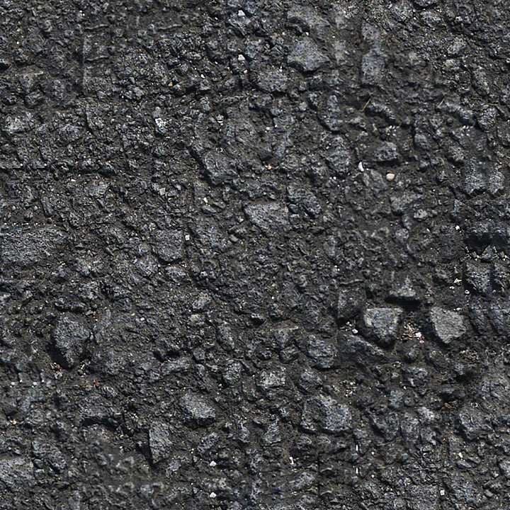 High-Quality Asphalt seamless PBR texture preview