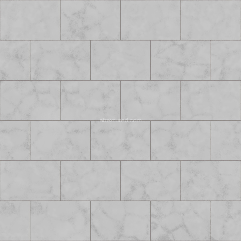 Seamless PBR tiles texture in gray color