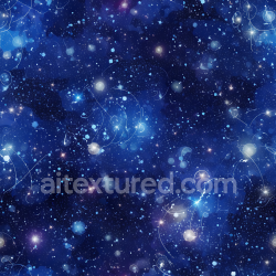 seamless Seamless 3D Space PBR Texture Featuring Glowing Starfield and Cosmic Dust texture 8k free download PBR