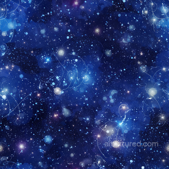 Space PBR Texture Featuring Glowing Starfield and Cosmic Dust Star, space, planets texture preview