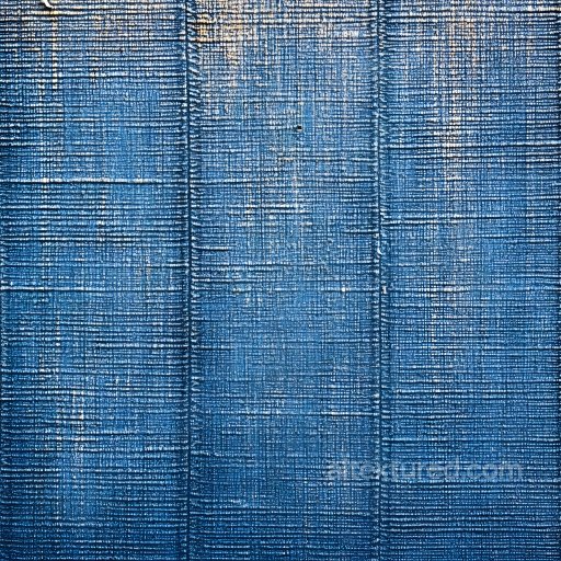 Cracked Denim Texture PBR Surface with Deep Blue Weave and Worn Fractures seamless Denim jeans PBR texture