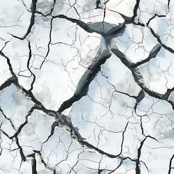 seamless Seamless 3D PBR cracked plaster texture featuring deep dark fractures and a pale surface texture 8k free download PBR