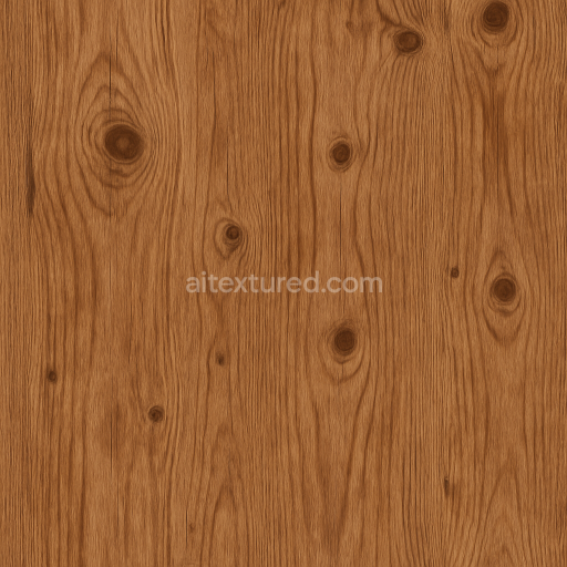 Seamless 3d texture pbr 8k pine wood with knots and rustic wood finish