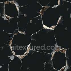 seamless Seamless 3D PBR Cracked and Holed Dark Plaster Surface Texture with Jagged Fractures texture 8k free download PBR