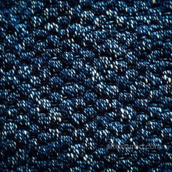Cracked Denim Fabric PBR Texture with Dark Blue and White Fibers Denim jeans texture preview