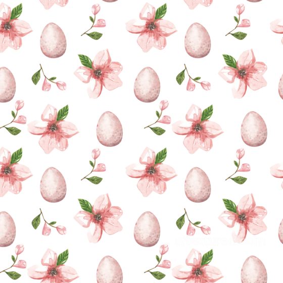 All Christmas Digital paper Texture of Soft Pink Floral and Speckled Eggs Pattern All Christmas Digital paper texture preview