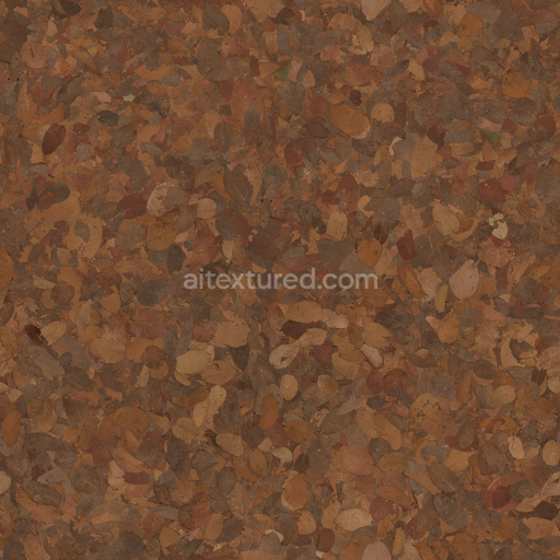 Leaves Forest Dry — Dry Decay Leaves Forest Dry Sticks — PBR seamless 3D texture