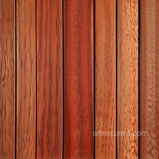 Australian Red Cedar Wood Planks Seamless Texture with Fine Grain seamless Wood PBR texture