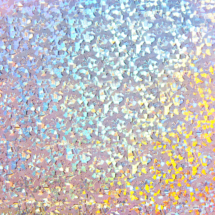 Glitter Featuring Iridescent Shard Pattern and Soft Pastel Colors seamless PBR texture preview