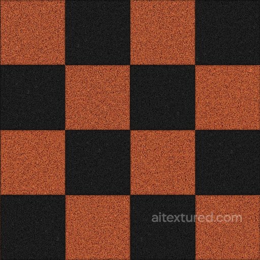 Playground Rubber Mulch Safety Surfacing Tiles | Free PBR seamless Plastic PBR texture