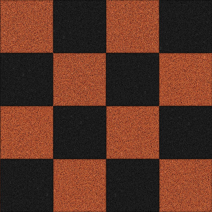 Playground Rubber Mulch Safety Surfacing Tiles Plastic seamless PBR texture preview
