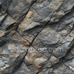 seamless Seamless 3D Slate Rock Cliff Wall PBR Texture with Cracks and Earthy Tones texture 8k free download PBR