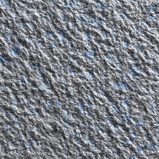 Seamless 3D Felt PBR Texture Featuring Soft Gray Fibers with Blue Flecks