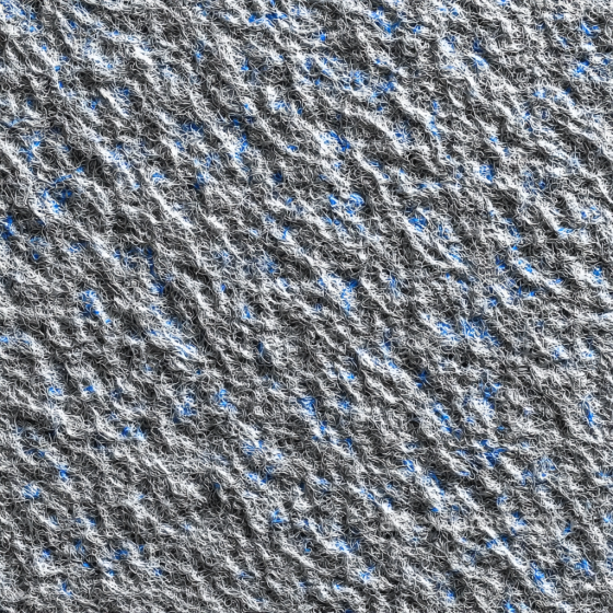 Felt PBR Texture Featuring Soft Gray Fibers with Blue Flecks Felt texture preview