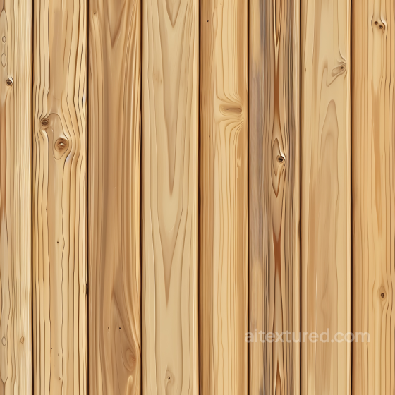Light Pine Wood Planks Texture with Natural Knots and Fine Grain Wood texture preview