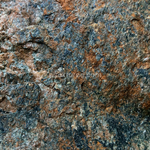 Detailed PBR Texture of Rugged Natural Stone Surface
