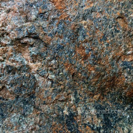 Detailed PBR Texture of Rugged Natural Stone Surface seamless Stone PBR texture