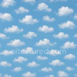 seamless Clear Cloud Seamless Texture texture 8k free download PBR