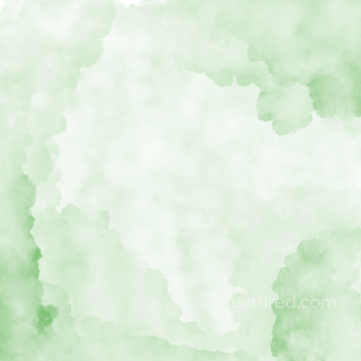Watercolor Texture Featuring Subtle Green Wash Patterns seamless Watercolor texture PBR texture
