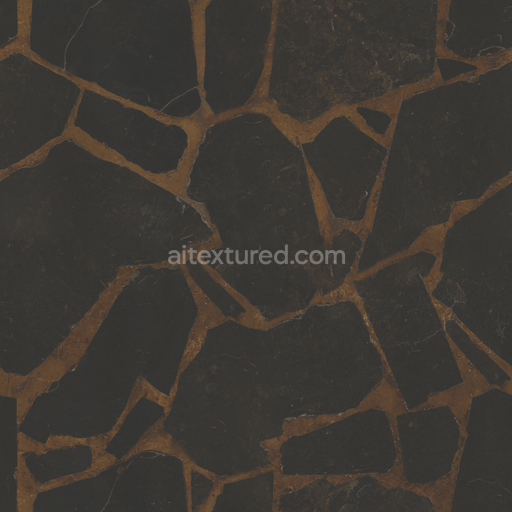 Stone Slates Tiles — Slab Tiles Flat Rocks Smooth — PBR seamless 3D texture