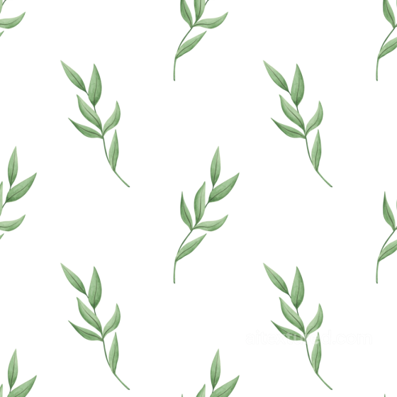 Watercolor Greenery Texture with Delicate Leaves Pattern watercolor greenery texture preview