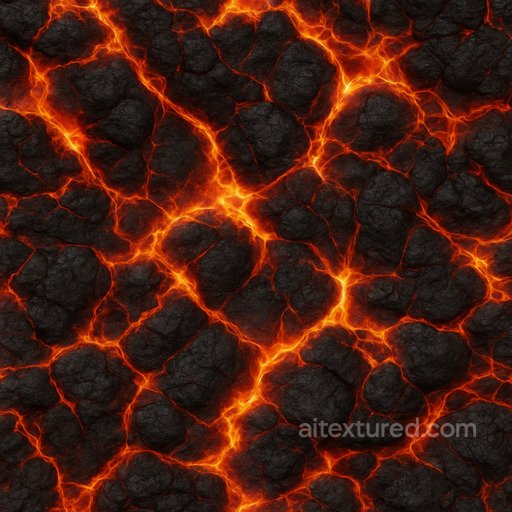 Lava - Photorealistic Magma Texture texture preview