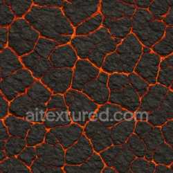 seamless Dry Magma Texture texture 8k free download PBR