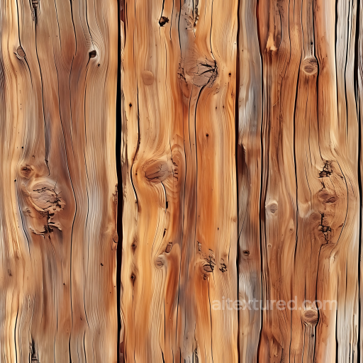 Distressed Pine Wood Planks Seamless Texture with Knots and Grain Detail seamless Wood PBR texture