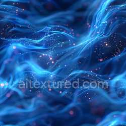 seamless Seamless 3D PBR Texture of Glossy Blue Flowing Waves with Glittering Sparkles texture 8k free download PBR