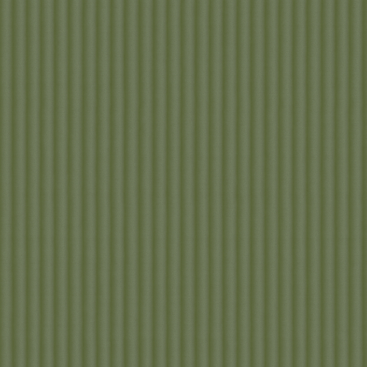 Matte Finish Olive Green Corrugated Plastic Furniture Surface seamless PBR texture preview