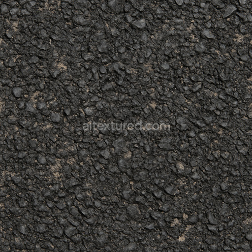 Dirty Fresh Asphalt Texture Seamless 1024X1024