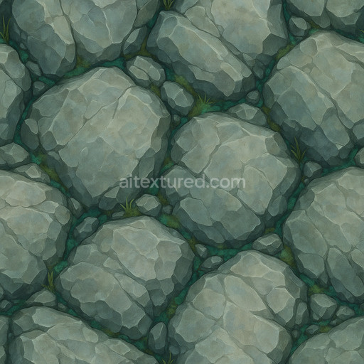 Fantasy Rock Seamless Texture