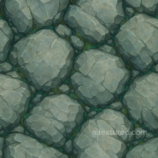 Fantasy Rock Seamless Texture seamless Rock PBR texture