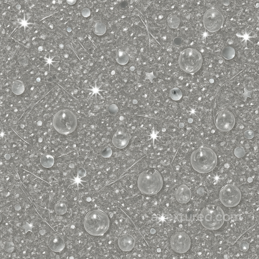 Seamless 8K PBR 3D Texture of Silver Glitter Sparkling Holiday Surface seamless Merry christmas PBR texture