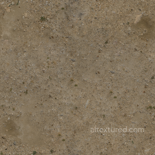 Sand Brown Rough seamless Sand-soil PBR texture