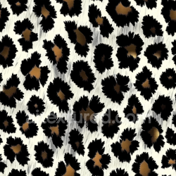 seamless Seamless 3D PBR Leopard Print Fabric Texture with Bold Black and Brown Spots texture 8k free download PBR