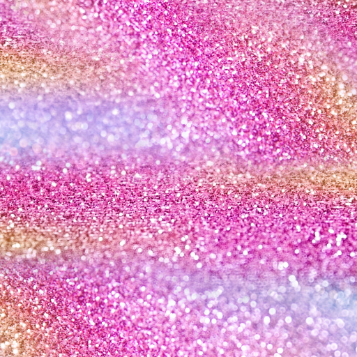 Seamless 3D PBR Glitter Texture Featuring Pink and Gold Sparkle Pattern
