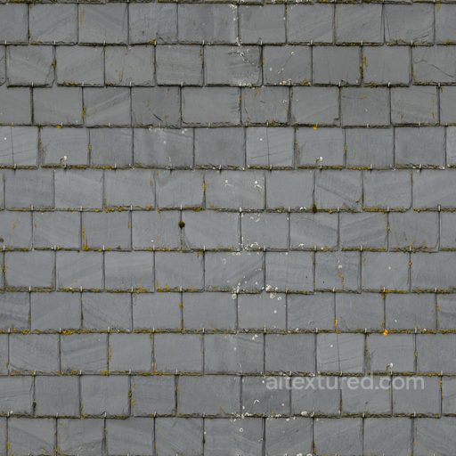 Roof Tiles seamless Roofing PBR texture
