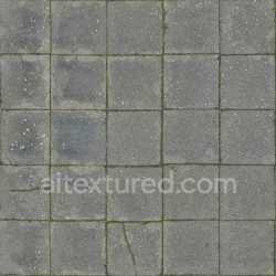 seamless Paving Stones Seamless Tileable Pbr Texture Concrete Gray Durable Realistic texture 8k free download PBR