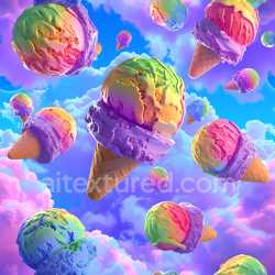 seamless Seamless 3D Inflated Colorful Quilted Vinyl PBR Texture with Puffy Bubble Pattern texture 8k free download PBR